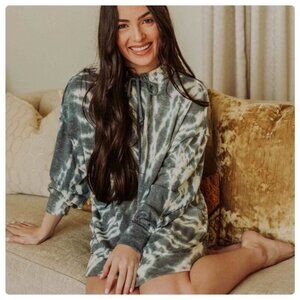 Free people best catch tie dye tee